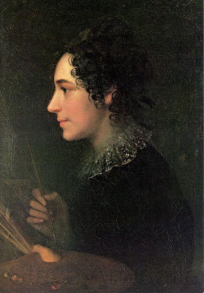 Marie Ellenrieder Self portrait France oil painting art